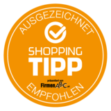 Ausgezeichnet als Shopping-Tipp von FirmenABC